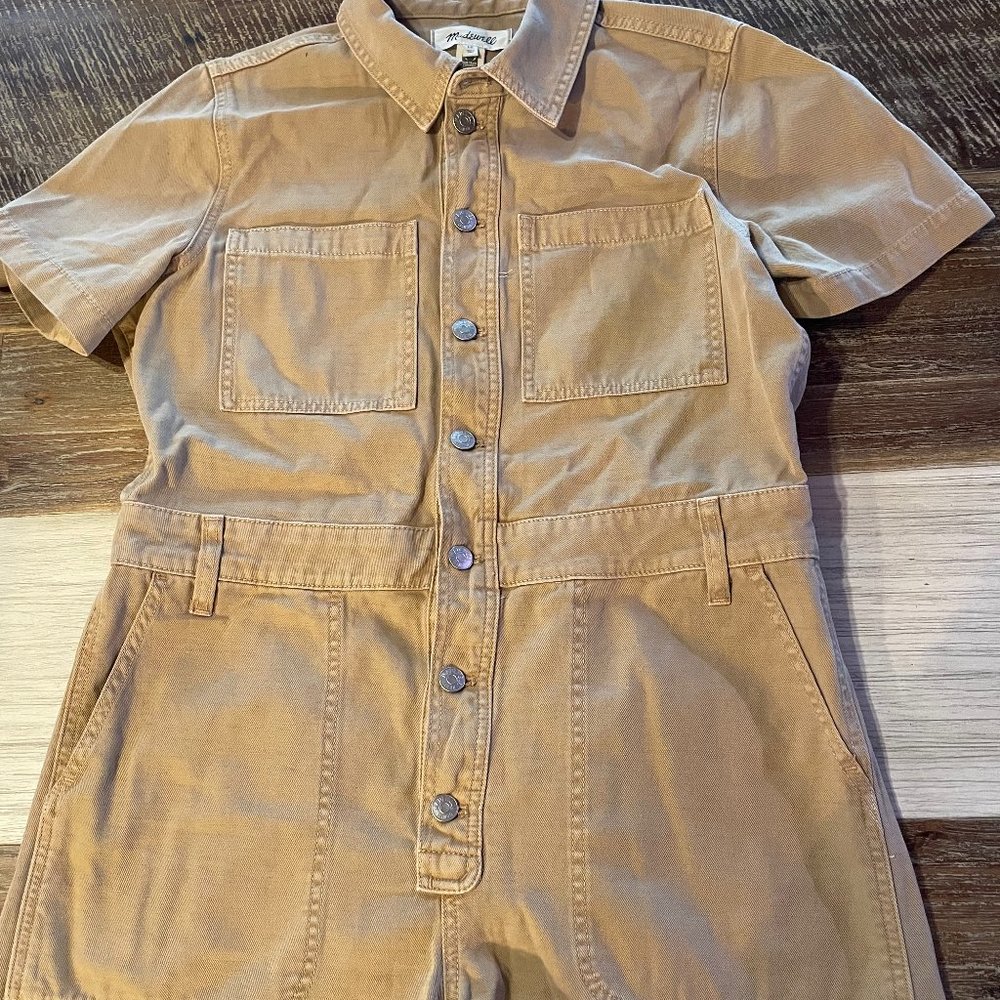 Madwell "Safari" Style Short-Sleeved Jumpsuit